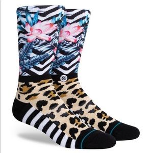 New STANCE x WADE Striped Mixer Crew Socks M: 6-12